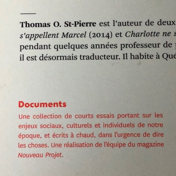 3/20$ ⭐️ Essai en français livre québécois - Picture 6 of 8